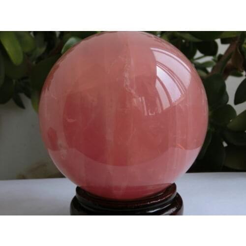 1764g A+++ Natural Rose Quartz Crystal Sphere Ball