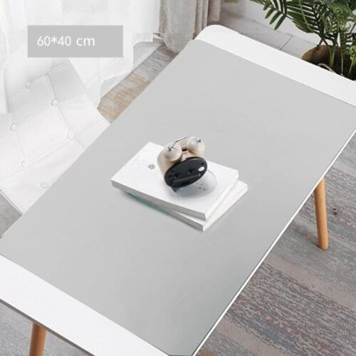 60X40Cm Silicone Placemat Heat Insulation Cup Pad PVC Mouse Pad Childrens Writing Pad 2mm Thick Non-Slip Bowl Cup Coaster
