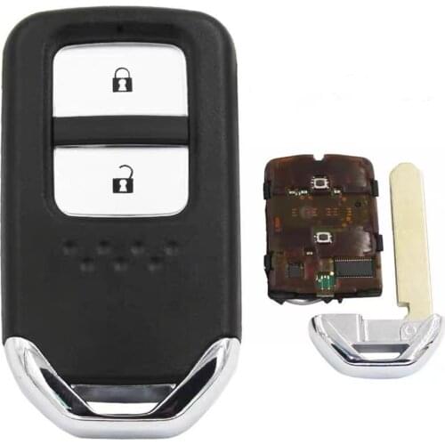 XRSHKEY 2pcs 2 button Keyless Replacement Remote Key 434MHZ with 47 Chip Fit for XR-V Bean Wisdom X-Fi Free Shipping