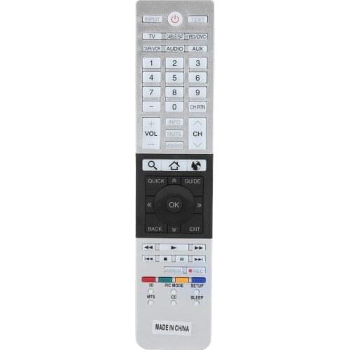 Replacement Service Ultra HD Smart TV Remote Control For Toshiba CT-90430 CT-90429