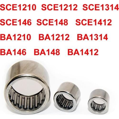 1pc SCE1210 SCE1212 SCE1314 SCE146 SCE148 SCE1412 BA1210 BA1212 BA1314 BA146 BA148 BA1412 inch needle roller bearing
