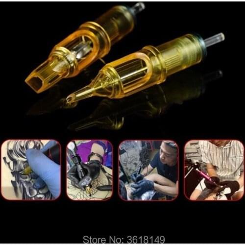 20pcs Disposable Semi Permanent Makeup Tattoo Cartridge Needles 5RS/7RS/9RS/11RS/13RS/15RS for Tattoo Pen Machine Gun Supplies