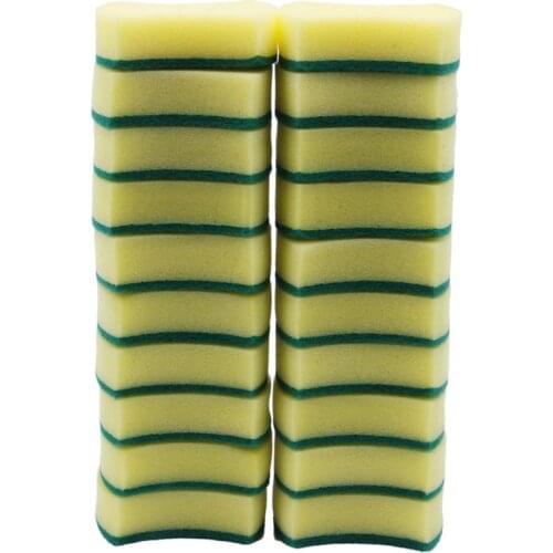 20 Pcs Extra Thin Magic Cleaning Sponges Multi-Use Heavy Duty Scrub Sponge Eraser Sponge for Kitchen Bathroom Furniture Leather