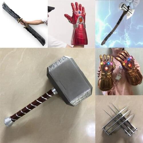 26cm Cosplay X-Blade Claw Claws Men-Props Paw Super Hero Weapon X Design Model Collect Shield Gloves Sword Hammer