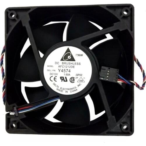 Carprie New Hi-speed 3700 Cooling Fan Replacement 4-pin Connector For Antminer Bitmain S7 S9 18Mar12 Drop Ship F
