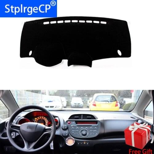 For Honda fit 2008 2009 20010 2011-2013 Car Styling Dash Mat Dashmat Dashboard Sticker Cover Sun Shade Dash Board Cover Carpet