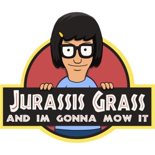 Jurassis Grass Dinosaur Jurassic Park Badge Enamel pin