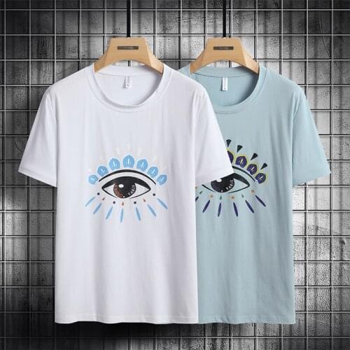 Summer large short sleeve T-shirt plus fat mens half sleeve loose fashion fat man show thin youth t-shirt