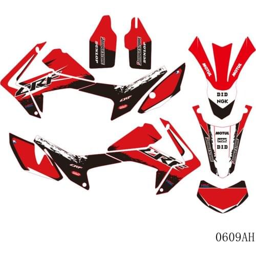 Full Graphics Decals Stickers Motorcycle Background Custom 3M For HONDA CRF250L CRF 250L 2012 2013 2014 2015 2016 2017 2018