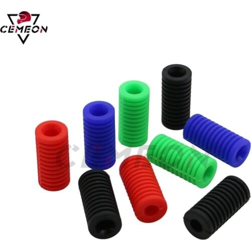 MOTORCYCLE SHIFT LEVER GEAR PEDAL SILICA GEL PAD FOR FOOT-OPERATED FOR KAWASAKI Z1000 Z1000SX ER6N ER4N ER6F KLE 650 KLR 650