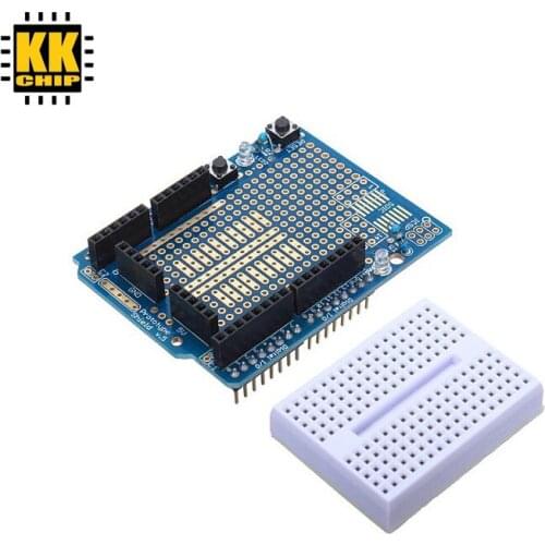Apply To UNO R3 Extension Board 328P ProtoShield Prototype Including Mini Bread Board