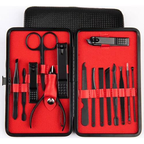 Professional Nail cutter Pedicure Scissors Set Stainless Steel Eagle Hook Portable Manicure Nail Clipper Tool Set