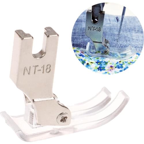 Industrial sewing presser foot lockstitch plastic plate presser foot MT-18