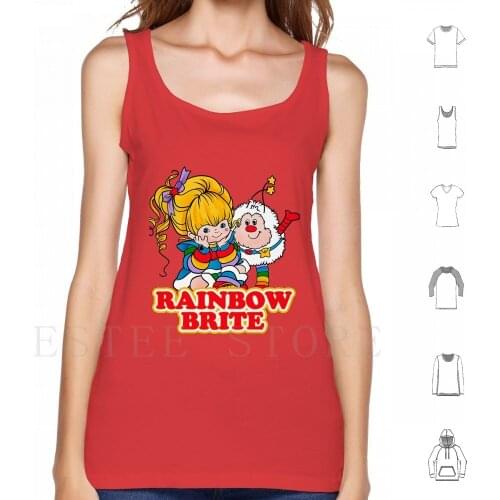 Rainbow Brite T-Shirtrainbow Brite Tank Tops Vest Cotton Rainbow Brite T Shirtrainbow Brite