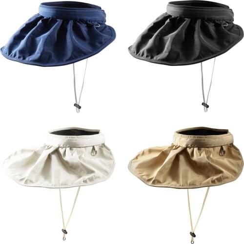 New Arrival Summer Hat Womens Sun Hats Anti-ultraviolet Hollow Top Hat Multifunctional Caps Headband Beach Hat Ladies Hats