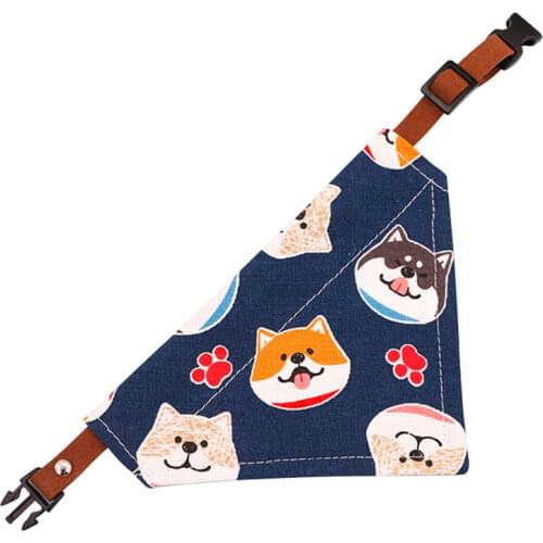 Pet Supplies Cute Cat Triangle Scarf Dog Scarf Kitten Collar Christmas Small Dog Saliva Towel Japanese Shiba Inu Rabbit Scarf