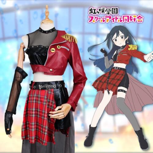 Anime Love Live Yuki Setsuna Starlight Dress School Idol Festival SJ Party Uniform Cosplay Costume Women Halloween Free Shipping