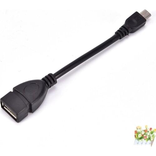 1pc Micro USB 2.0 A Female to B Male Converter OTG Adapter Cable for Samsung HTC LG