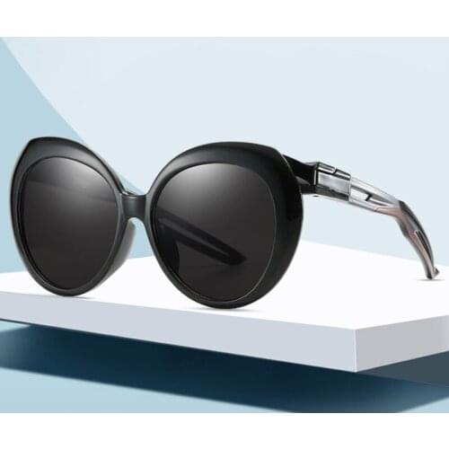 2021 Vintage Small Round Fishing Sunglasses Women Men Classic Retro Coating Sun Glasses Driving Eyewear Black Red Glasses UV400