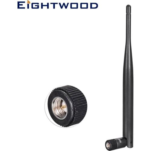 Eightwood 3400-3600MHZ 5 dBi Fold 5G Antenna SMA Male Aerial for 5G Router