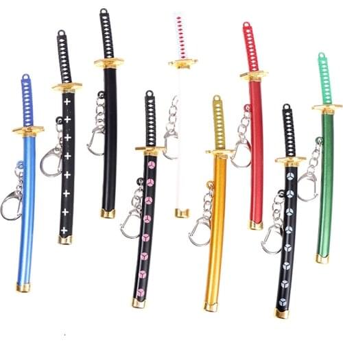 9 Styles Buckle Toolholder Scabbard Katana Sabre Car Keyrings Gift Key Chains