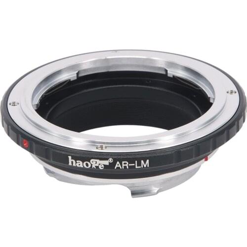 Haoge Lens Mount Adapter for Konica AR Lens to Leica M-mount Camera such as M240, M240P, M262, M3, M2, M1, M4, M5, CL, M6, MP