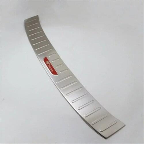 ABAIWAI Car Accessories For Ford Kuga Escape Rear Door Protector Auto Trunk Exterior Bumper Cover Pad Pedal 304 Stainless Steel