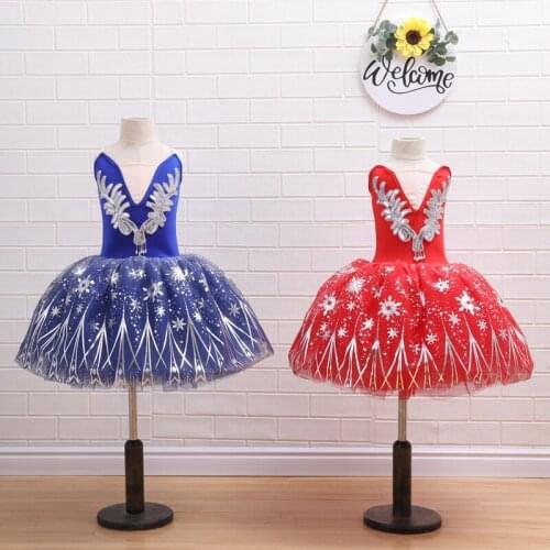 Childrens professional ballet skirt female sleeping beauty performance costume Swan Lake tutu stage costume performance costum