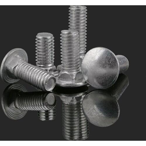 Carriage Screw / Bolt Angle Iron Screw Bridge Screw Shelf Screw M6 * 12 / 16 M8 * 16 / 20 / 25 30Pcs