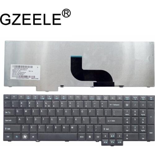 GZEELE NEW English Laptop keyboard FOR Acer TravelMate 6595T 6595TG 7750 7750G 7750Z 7750ZG 6595 6595G 5360g