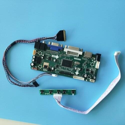 Kit for LTN156AT23-W01/C01/B01/801 1366x768 M.NT68676 LCD LED Monitor HDMI+DVI+VGA Controller Board 40pin Display Screen Panel