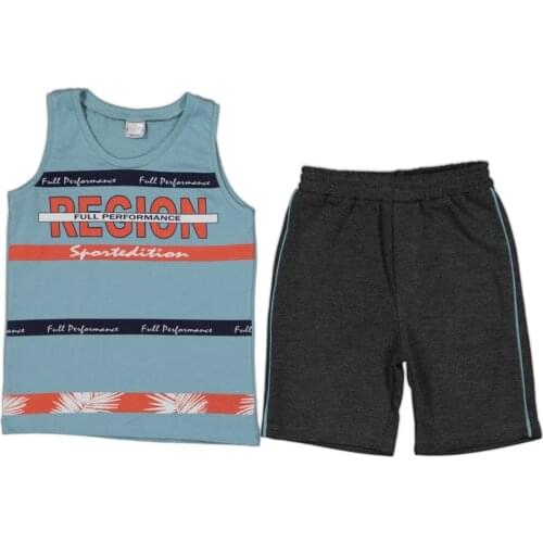 Jaju Baby Water Green Region Printed Shorts Set, 2 Sets Of Baby Boy Clothes