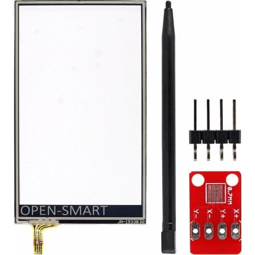 3.2" 80*47mm Resistive Touch Screen Kit With Adapter Module for 3.2" Touch Screen for Arduino