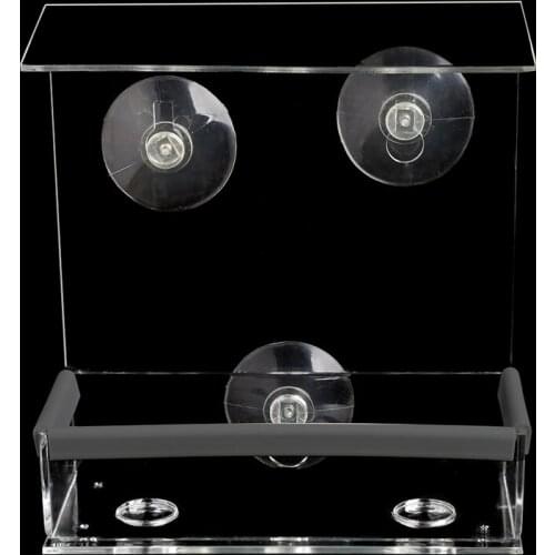 Creative Pet Bird feeder Clear Window Squirrel Proof Bird Feeder Window bird feeders Brand New