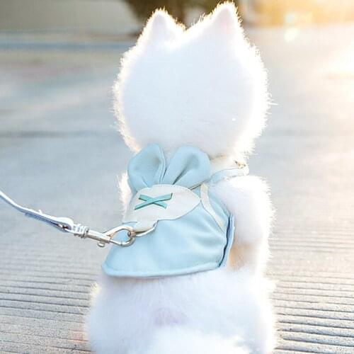 Party Dog Harness No Pull Safety Harness Dog French Bulldog Reflective Adjustable Soft Puppy Harness Vest Dog Leash Fashion per