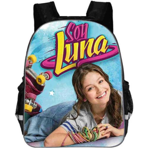 Fashion Children Schoolbag Custom Made TV Show Soy Luna Backpack for Girl Teenager Backpack Women Travel Bag Mochila Infantil