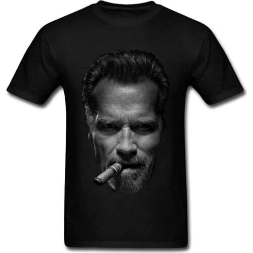 Arnold Schwarzenegger Terminator Legend Fitness T Shirt For Men High Quality Fashion Printed New Tops & Tees Custom Design
