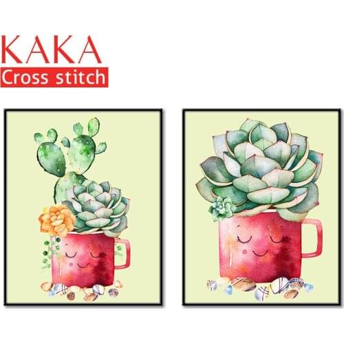 Cross stitch kits,Embroidery needlework sets with printed pattern,11CT canvas for Home Decor Painting,Flowers Full NCKF206