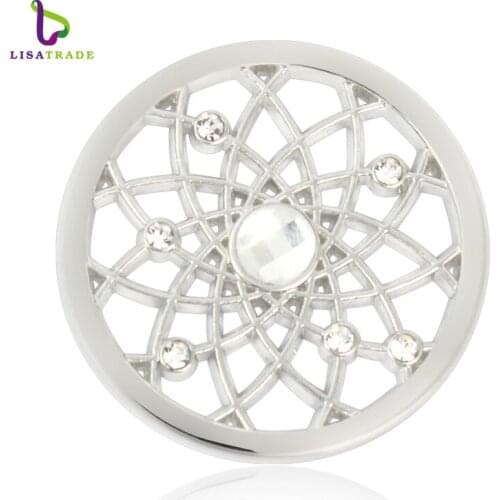 New! 1PC My moneda coin 33mm Hollow Coin disc Fit for Moneda pendant/ Coin frame/ Mentun locket 3 color for choose MICO29