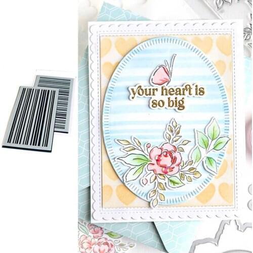 New 2021 Slimline Skinny Plaid Layering Stencil Stencils for DIY Scrapbooking Album Stamp Make Paper Card Embossing Handmade