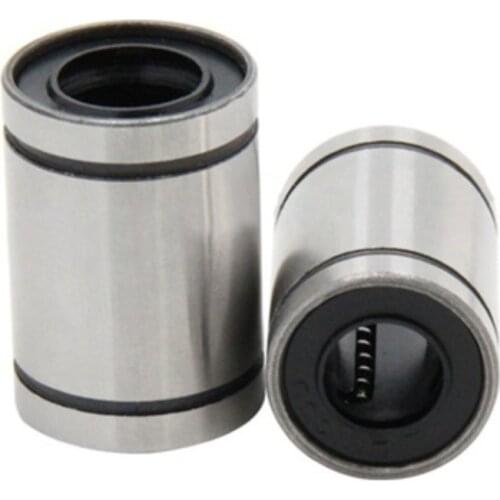 Free shipping 2pcs linear motion bearings LM3 4 5 6 8 10 12 13 16 20 25 30 35 40 50 60 8S sliding