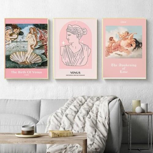 Greek Renaissance Posters Print Vintage Abstract Wall Art Roman Greece Museum Canvas Painting Exhibition Home Decoration Room