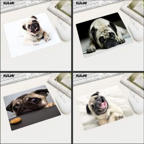 XGZ Naughty Puppy 22X18/25X20/29X25CM Various Size Optional Rubber Durable MousePad Notebook Cooler Mat Track Track Mouse Pad