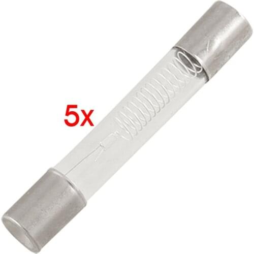 5 Pcs Replacement 5KV 0.75A 750mA Fuse Tubes for miniwave Oven