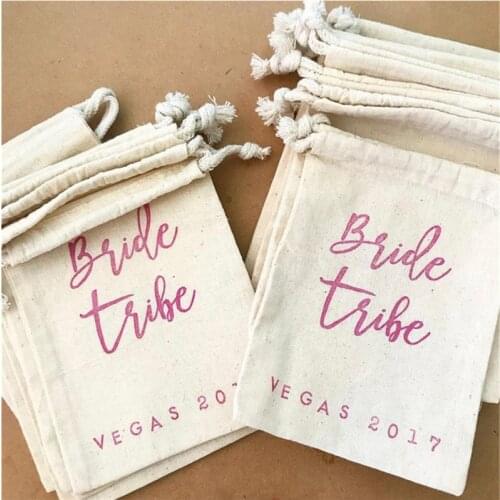 Bridal party Drawstring bag personalized bride to be favor bachelorette favor welcome gift bag hangovers Bags survival kit bag
