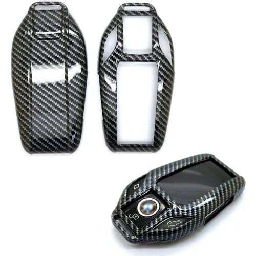 Smart Remote Keyless Entry Paint Color Shell Key Case Cover Fit for BMW 5 Series(2018) 528Li 530Li 540Li,BMW 2016 2017 2018 7 S