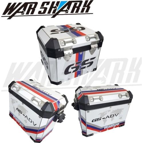 For BMW R1200GS R1250GS/ADV LC F850GS F750GS 2014-2019 Motorcycle Saddlebag Tail bag Top Case Decoration Stickers Decals