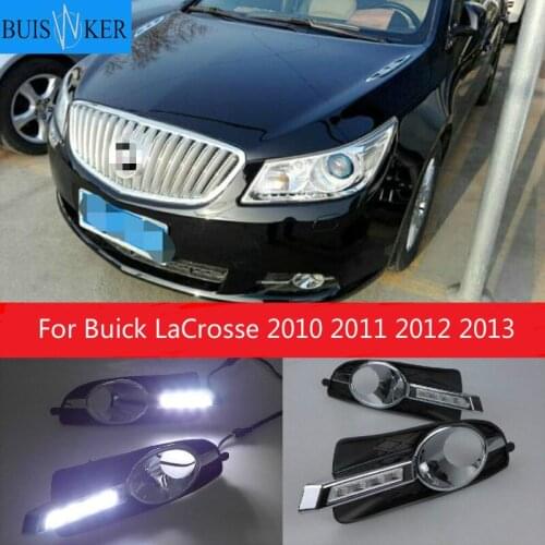2PCS Car LED Daytime Running Fog Light For Buick LaCrosse 2010 2011 2012 2013 DRL light