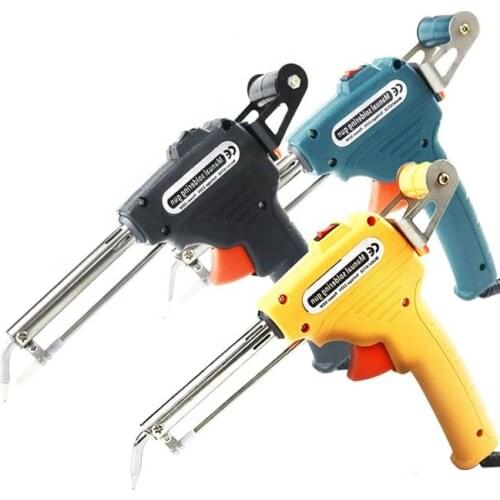 60W 110v/220v Portable Automatic Send Tin Gun Welding Electric Soldering Iron Gun