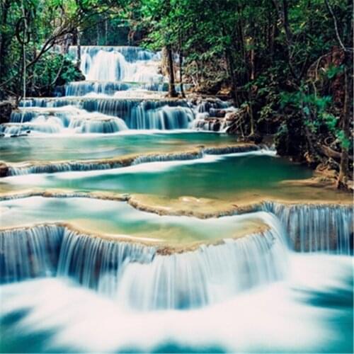 Diamond Mosaic Special Shaped Diamond Painting Cross Stitch waterfall drill 5D Diy Home Decoration Painting Wedding decoration